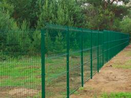 3d забор, ограждение, забор, забор из сварной сетки