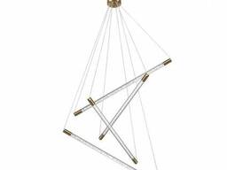 4369/40L Hightech ODL23 107 полированное золото/акрил с пузырьками Подвесной св-к IP20. ..