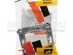 4400123 Инвертор Одноклавишный В Стену, "Avanti", "Белое Облако"