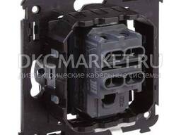 4402123 Инвертор Одноклавишный В Стену, "Avanti", "Черный Квадрат"