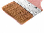 82545 Кисть плоская "Стандарт" 4" (100 мм), натуральная щетина, деревянная ручка// MTX - фото 3