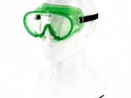 89163 Очки закрытые "Эргономичные" с прямой вентиляцией,