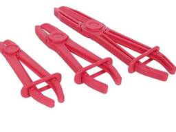 A1 Tools Зажимы пластмассовые с фиксатором для пережатия шлангов и патрубков, набор...