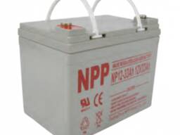 AGM аккумуляторная батарея для ИБП NPP NP12-33Ah