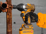 Аккумуляторный бесщеточный ударный гайковерт INGCO - photo 4