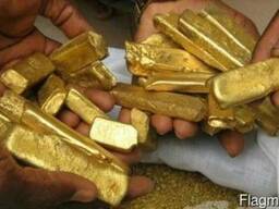 Alluvial Gold dust and bar available