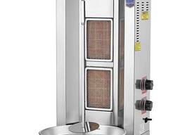 Донер аппарат газовый, 2 горелки без моторчика.