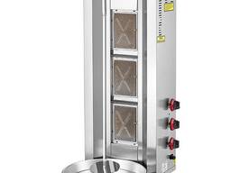 АППАРАТ ДЛЯ ДОНЕРА газовый без мотора, 3 горелки