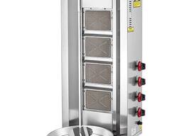 АППАРАТ ДЛЯ ДОНЕРА газовый без мотора, 4 горелки