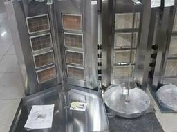Аппарат для донера (шаурмы) газовый 4 горелки.