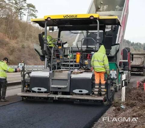 Аренда асфальтоукладчика, асфальтоукладчик