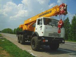 Аренда Автокран Ивановец 12-40т Вылет стрелы 14-40м