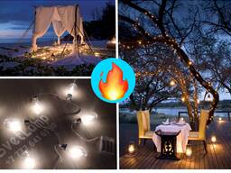 Аренда! Гирлянды на батарейках для романтического вечера или пикника