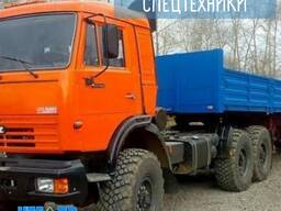 Аренда Камаз 541120 с прицепом Schmitz (длинномер) 12500 тг/час Павлодар