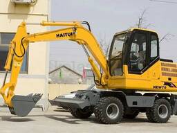 Аренда колёсного экскаватора