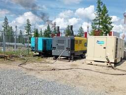 Аренда Компрессора, пневмоиспытания азотирование гидроиспытания бустер