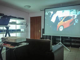 Аренда проекционного оборудования (проектор с мобильным. ..