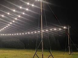 Аренда! Стойки опоры для установки гирлянд в ретро стиле