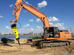 Аренда услуги гидромолота в Костанае