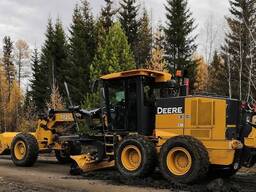 Аренда, услуги, заказ автогрейдера, грейдера