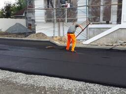 Асфальтирование, укладка асфальта