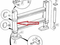 Аутриггер на экскаватор погрузчик Case 580