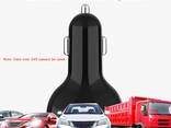 Авто USB зарядка в прикуриватель с вольтметром быстрая QC3 Type-C - фото 1