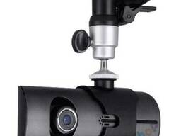 Авто-видеорегистратор DVR-R300 с 2 камерами, GPS и G-сенсором