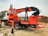 Установка на шасси автовышки, автовышка, телескопическая вышка, установка вышки, установка - фото 1
