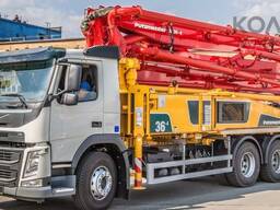 Автобетононасос в аренду Volvo Fm