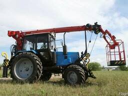 Автогидроподъемник на базе трактора МТЗ, 11 метров