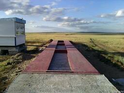 Автомобильные весы на 80 т, длина 24 м