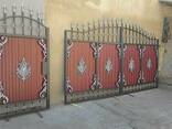 Ажурные-кованные ворота калитка - фото 2