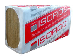 Базальтовая вата Isoroc Изолайт 1000х600х50 8 плит в упаковке(минеральная вата, стекловата