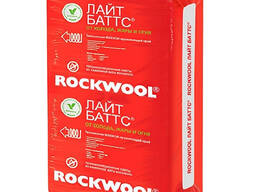 Базальтовая вата Rockwool Лайт Баттс 1000х600х50 (минвата, стекловата, минплита)