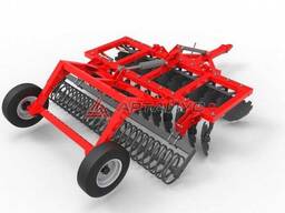 БДМ 3,2х2 Борон дисковая прицепная с планчатым катком