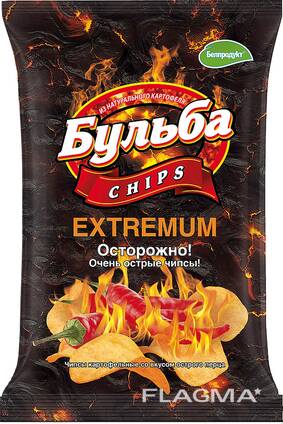 Белорусские чипсы бренда "Бульба"