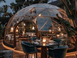 Беседка купольная. подходит для кафе и ресторанов