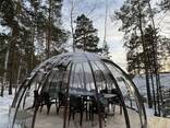 Беседка купольная арочная, - фото 3