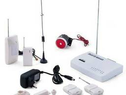 Беспроводная охранная система с модулем GSM и датчиками