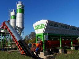 Бетоносмесительный узел РБУ 120 м3/ч марки Mega Promix 120. TW