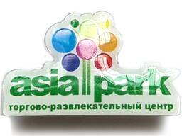 Бейдж с объемной этикеткой