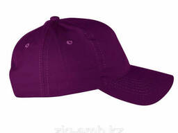Бейсболка "Классика" на металлической застежке Фиолетовый, Шестиклинка, 7