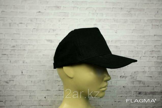 Бейсболка на липучке желтая