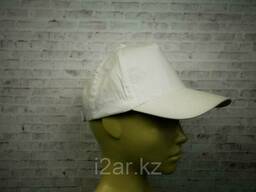 Бейсболка на липучке синяя