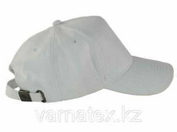 Бейсболки 5 панельные, 100% хлопок, белая