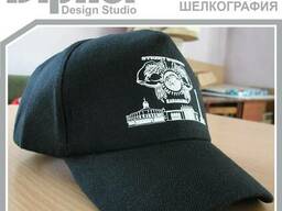 Бейсболки. Шелкотрафаретный термотрансфер.