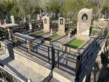 Благоустройство могил на кладбище - фото 1