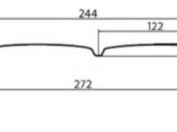 Блок-хаус D4,8 3,0 Акрил темный дуб, кв. м