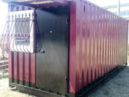 Контейнер (склад-торговый павильон). Казахстан, г. Костанай.